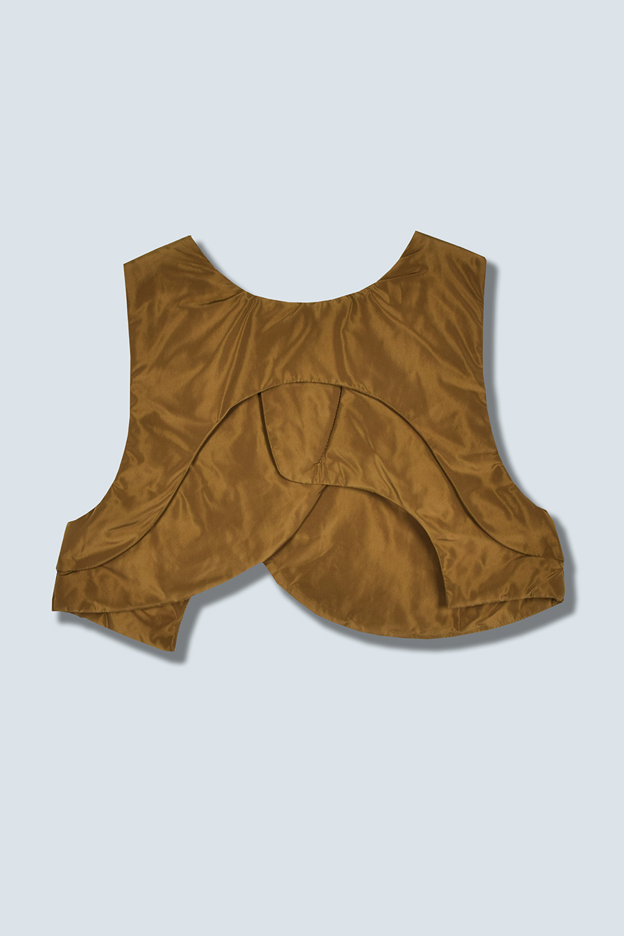 OMMO PADDING CIRCLE VEST 中綿ショートベスト - トップス