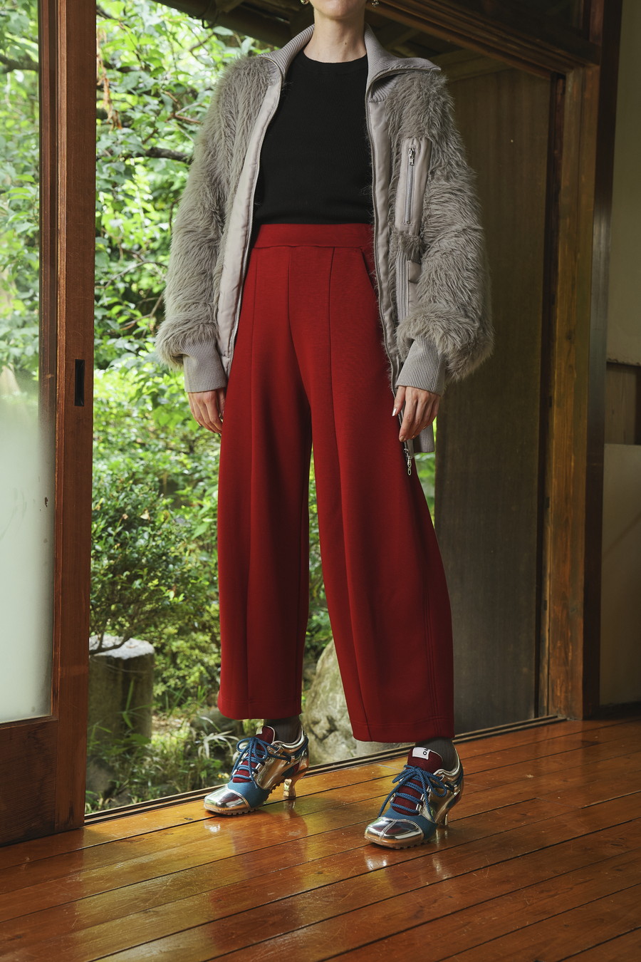 ommo flask pattern スカート FLASK PATTERN CUT SK（スカート）｜OMMO（オーエムエムオー）の