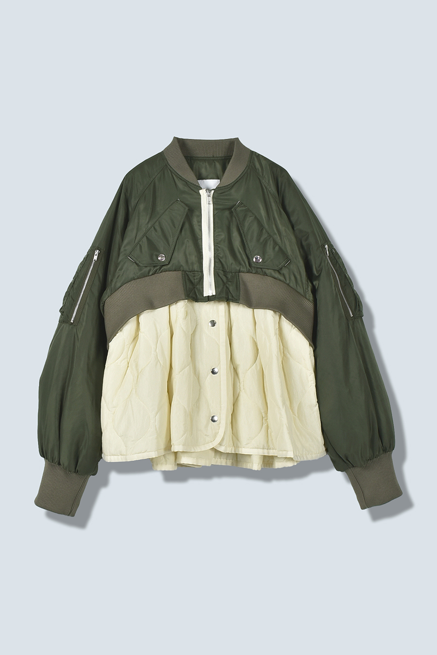 OMMO オリーブグリーン トレーナー サイズF 53933636b_9_d_500.jpg