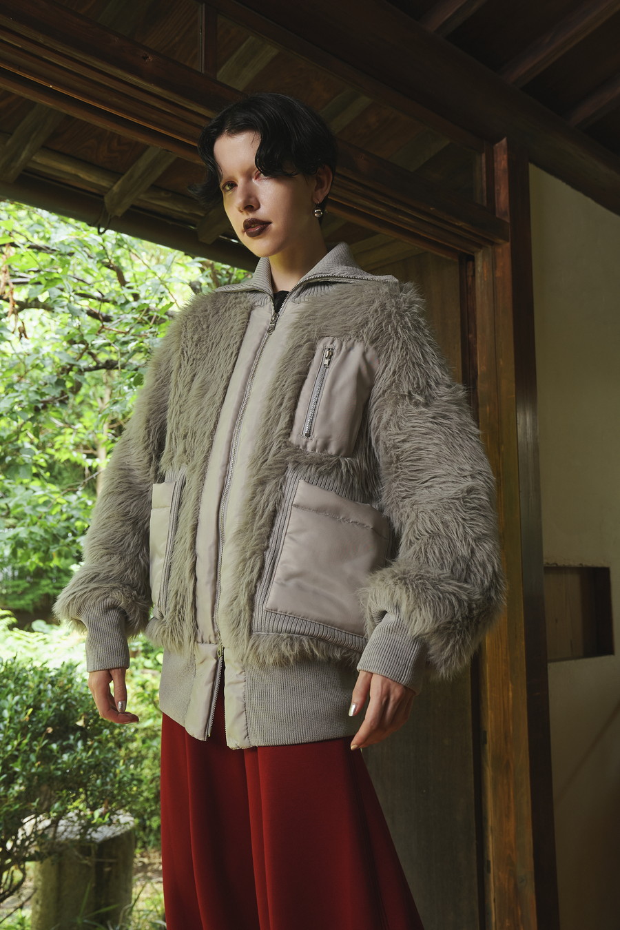 SHAGGY KNIT BZ