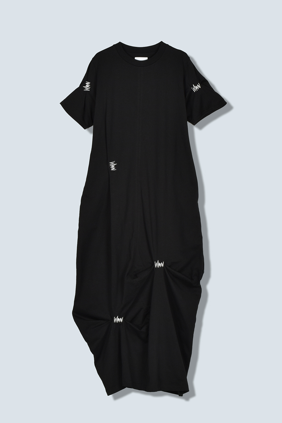IRREGULAR TUCK T- OP