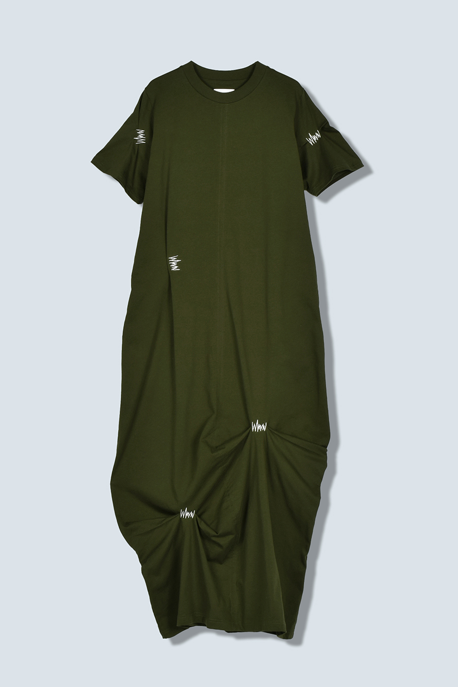 IRREGULAR TUCK T- OP