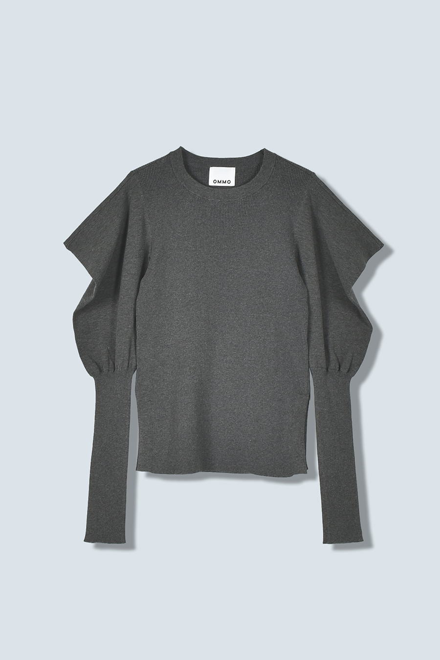 PUFF SLEEVE KNIT TOP