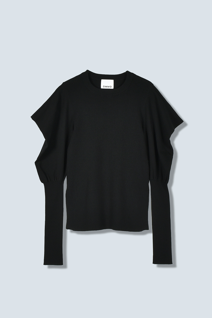 PUFF SLEEVE KNIT TOP