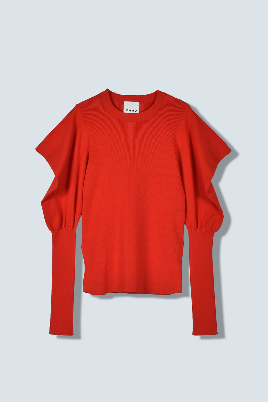PUFF SLEEVE KNIT TOP