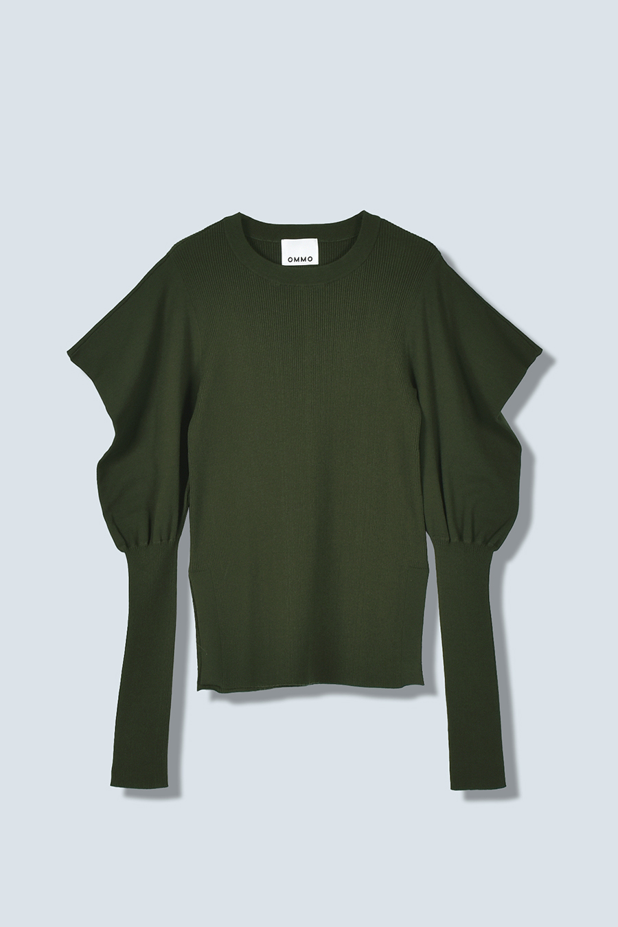 PUFF SLEEVE KNIT TOP
