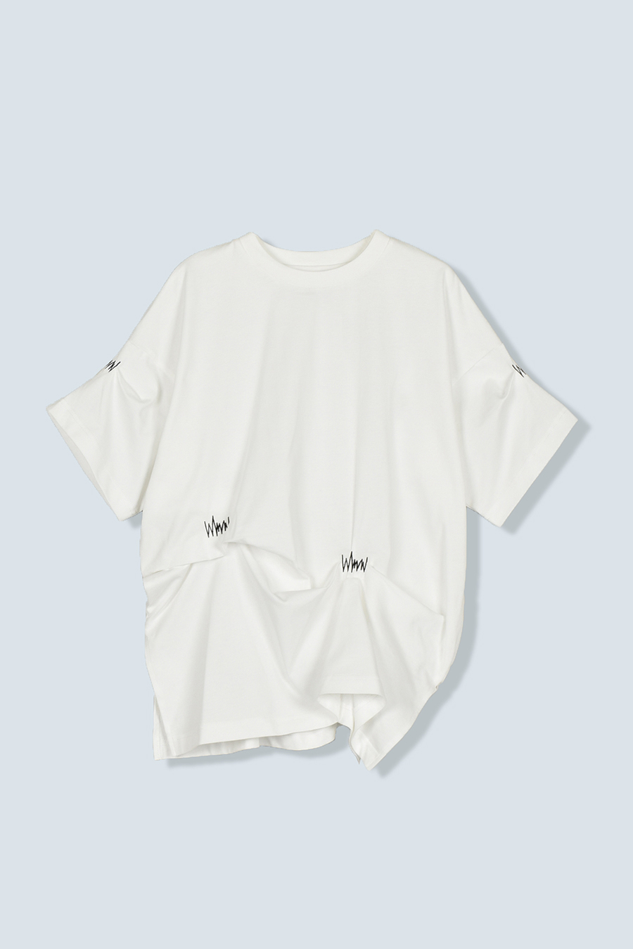 IRREGULAR TUCK T