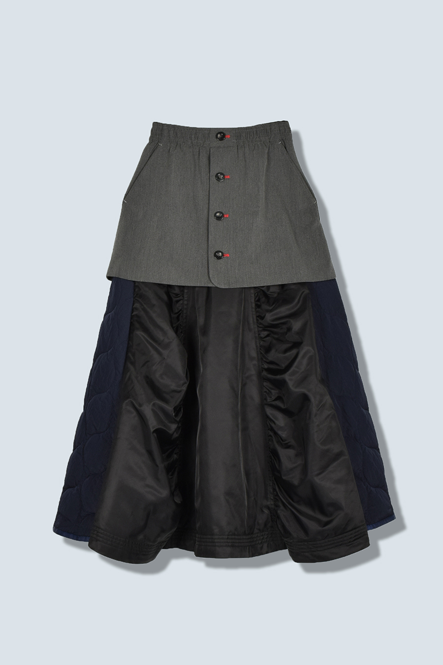 MIX FABRIC FLARE SK