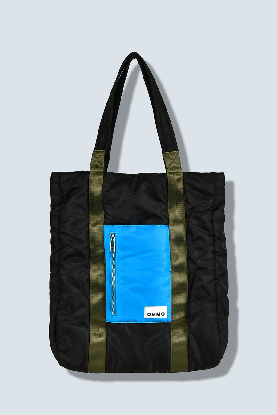 PADDED NYLON TOTE BAG
