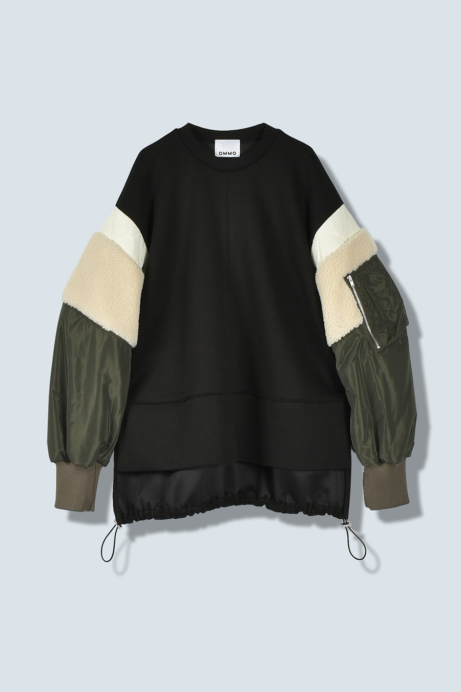 トップス OMMO MESH DOCKING WAVE TOP OMMO ONLINE STORE / MESH DOCKING WAVE TOP