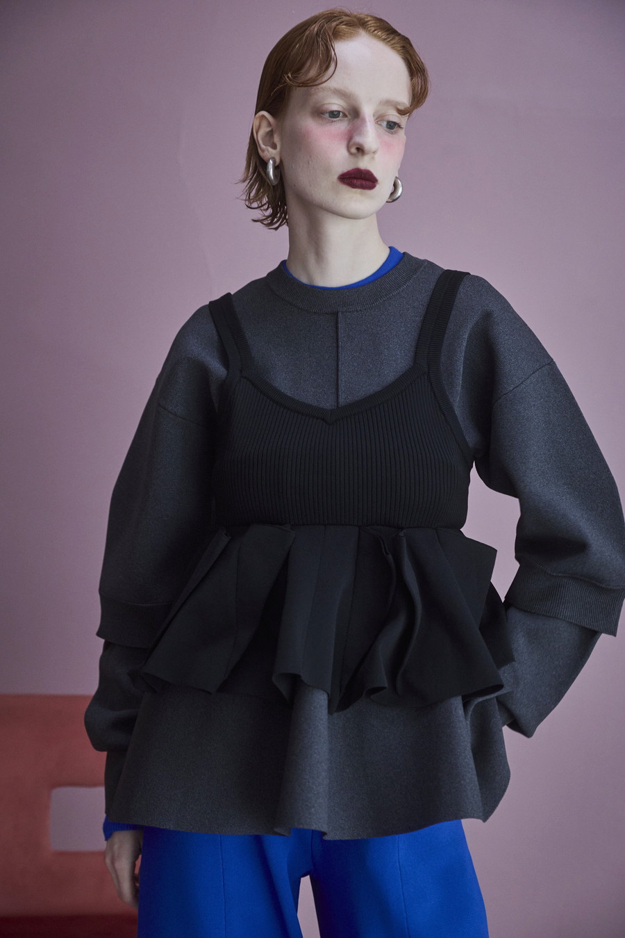 TRIANGLE TUCK KT BUSTIER