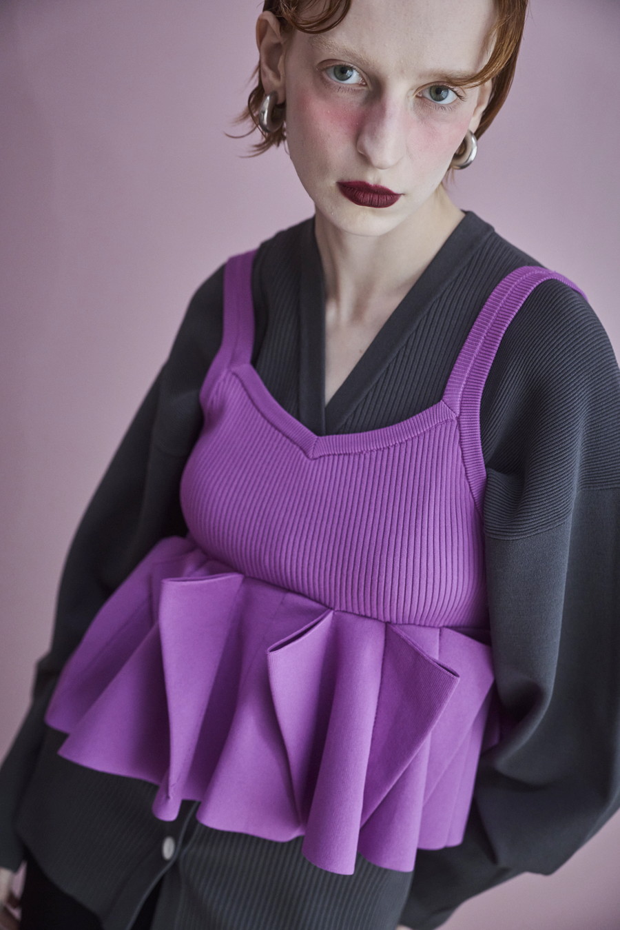 TRIANGLE TUCK KT BUSTIER