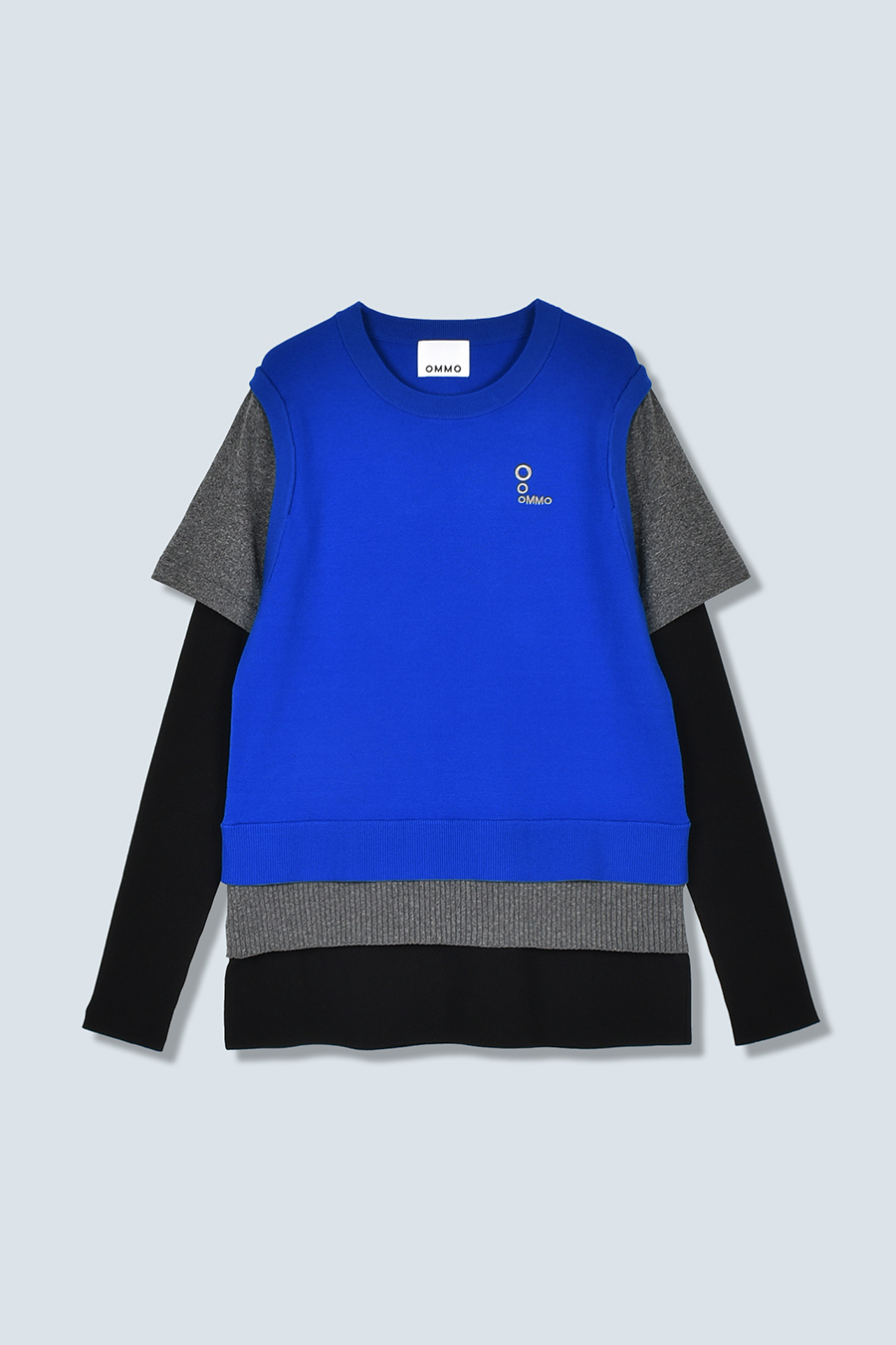 MULTICOLOR LAYERED KT TOP