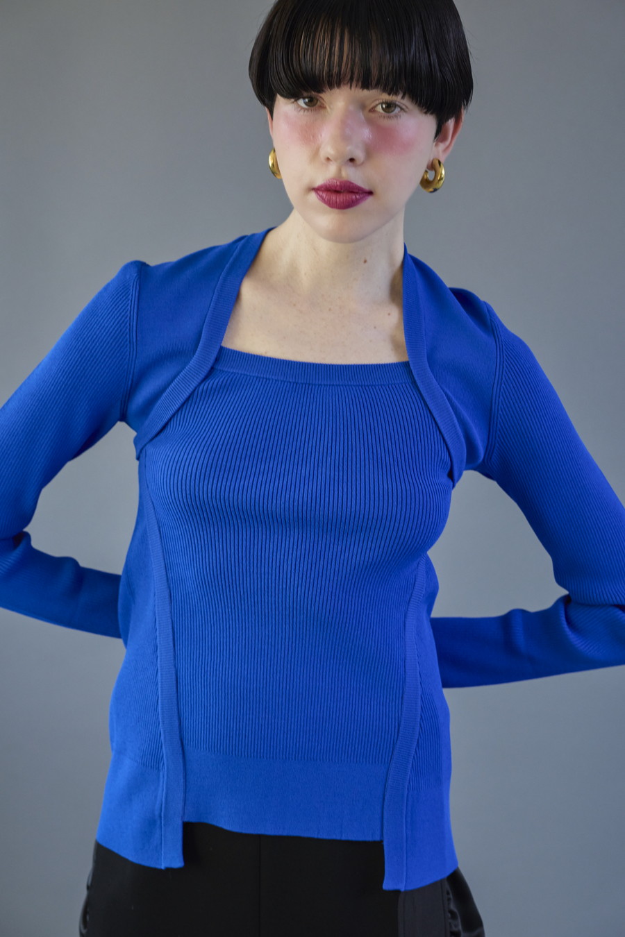 SQUARE NECK KT TOP