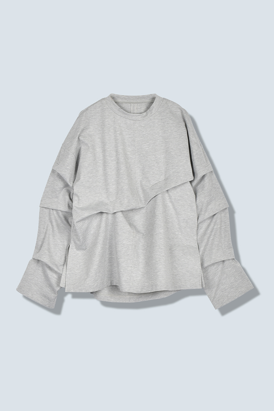 TUCK LONG SLEEVE TOP