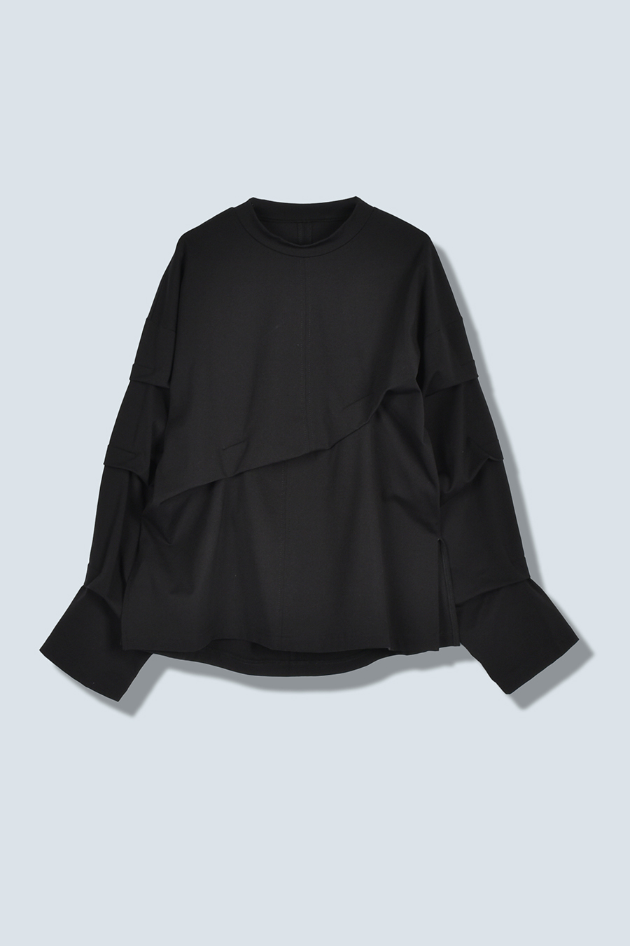 TUCK LONG SLEEVE TOP