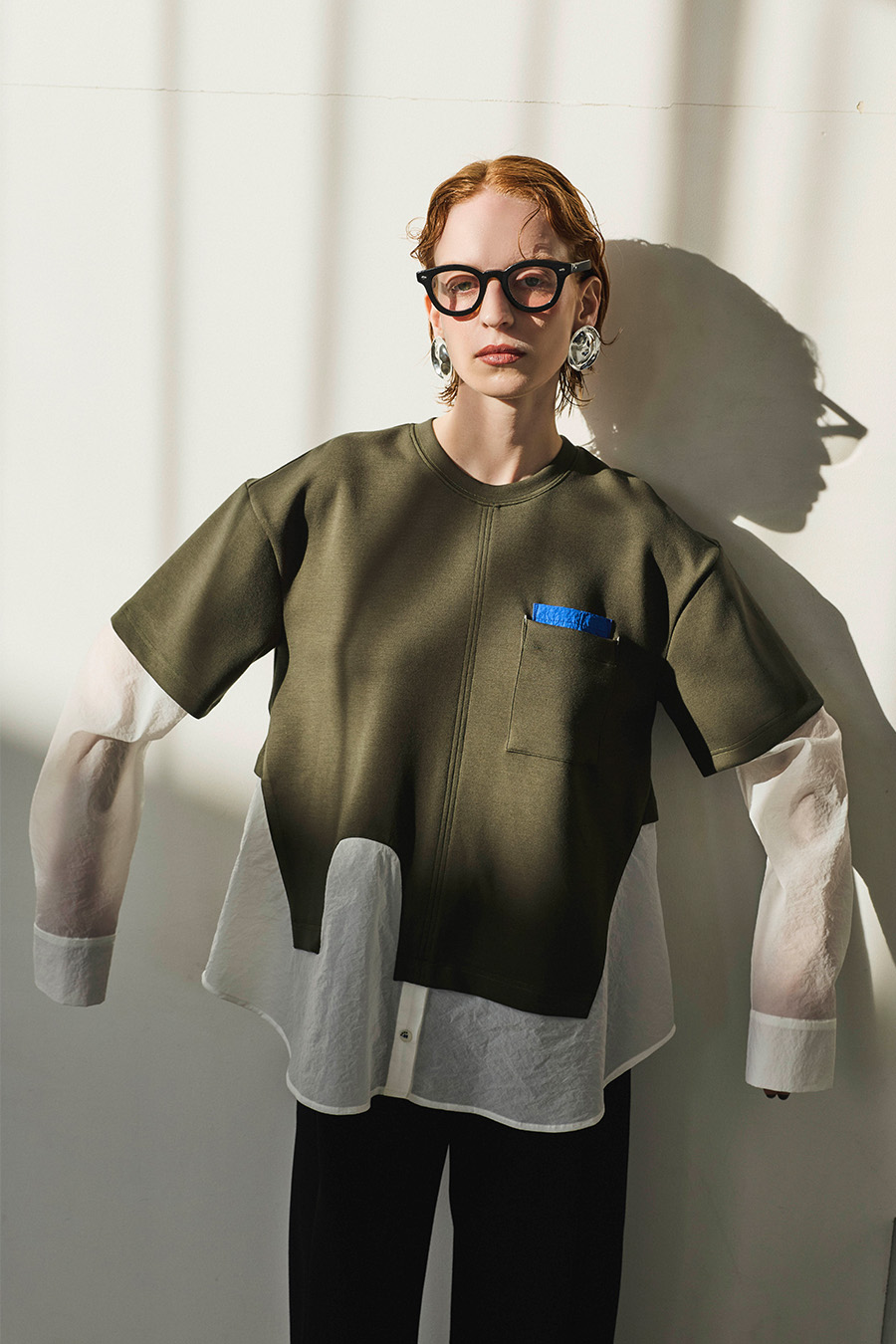 SHIRT LAYERED DOCKING TOP