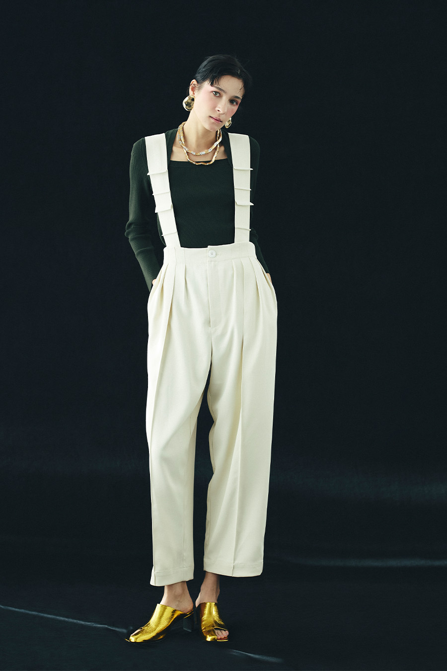 TUCK SHOULDER BELT PT