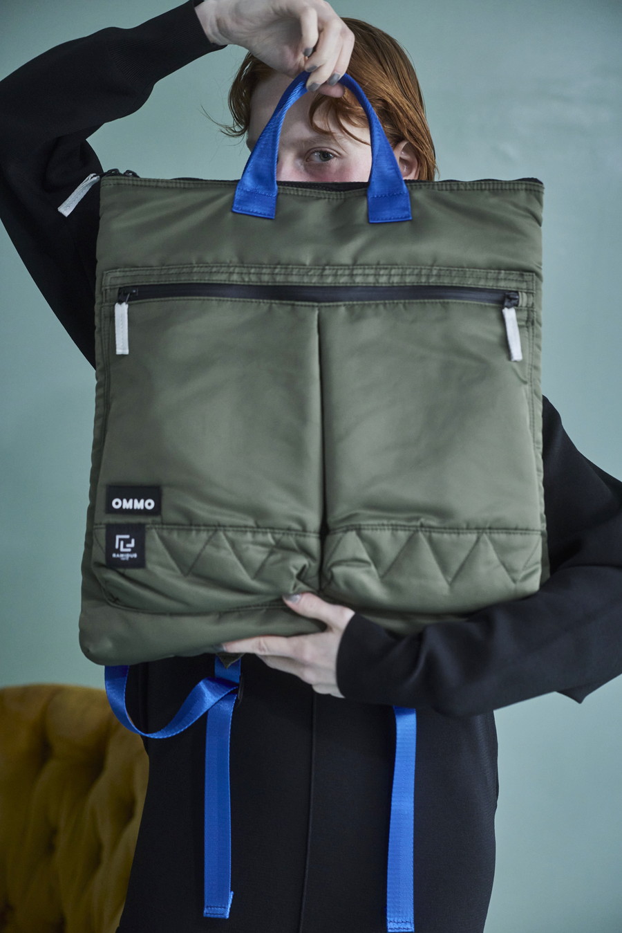 【RAMIDUS×OMMO】3WAY SQUARE BAG