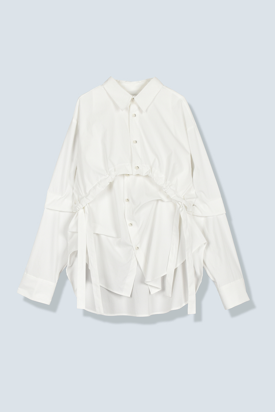 2WAY TUCK LAYERED SHIRT