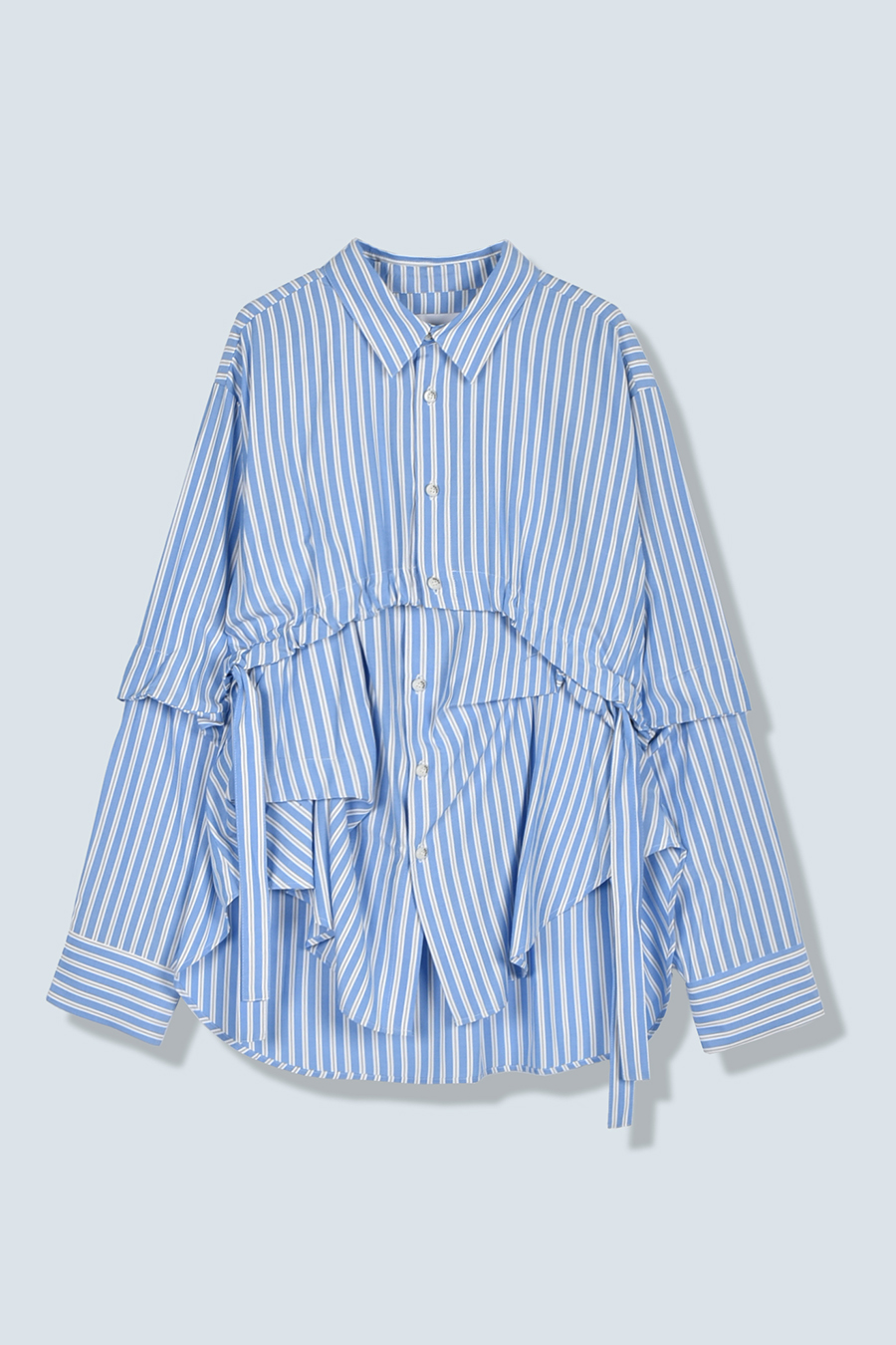 2WAY TUCK LAYERED SHIRT