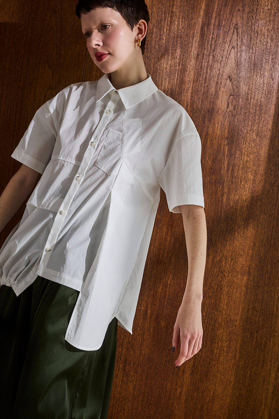 ASYMME DESIGN H/S SHIRT