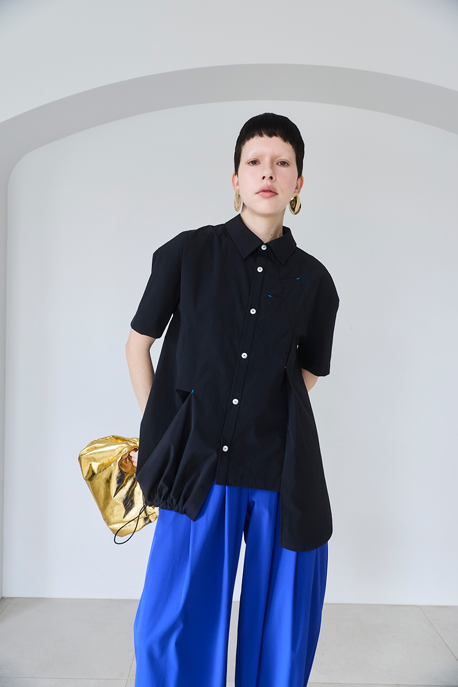 ASYMME DESIGN H/S SHIRT