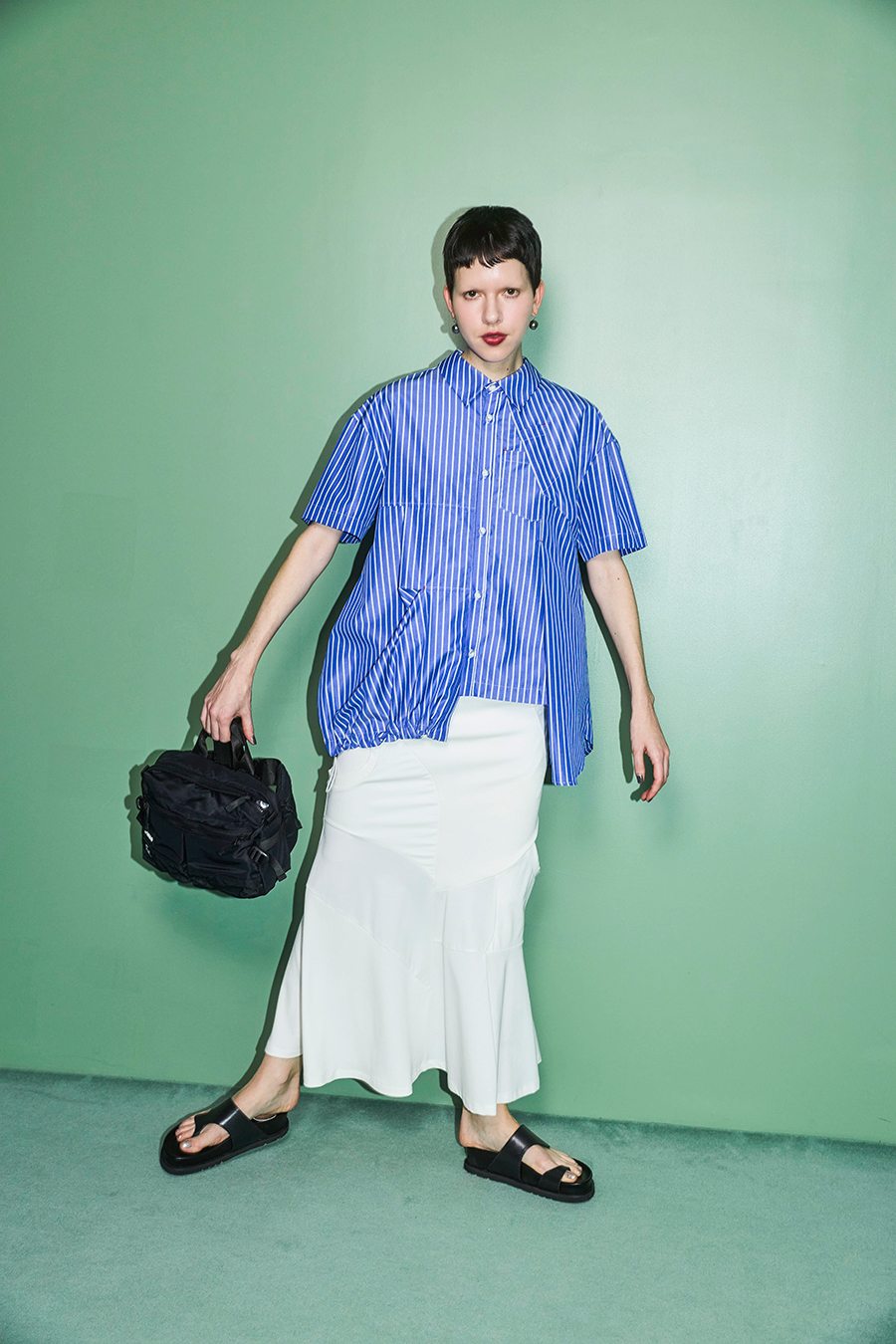 ASYMME DESIGN H/S SHIRT