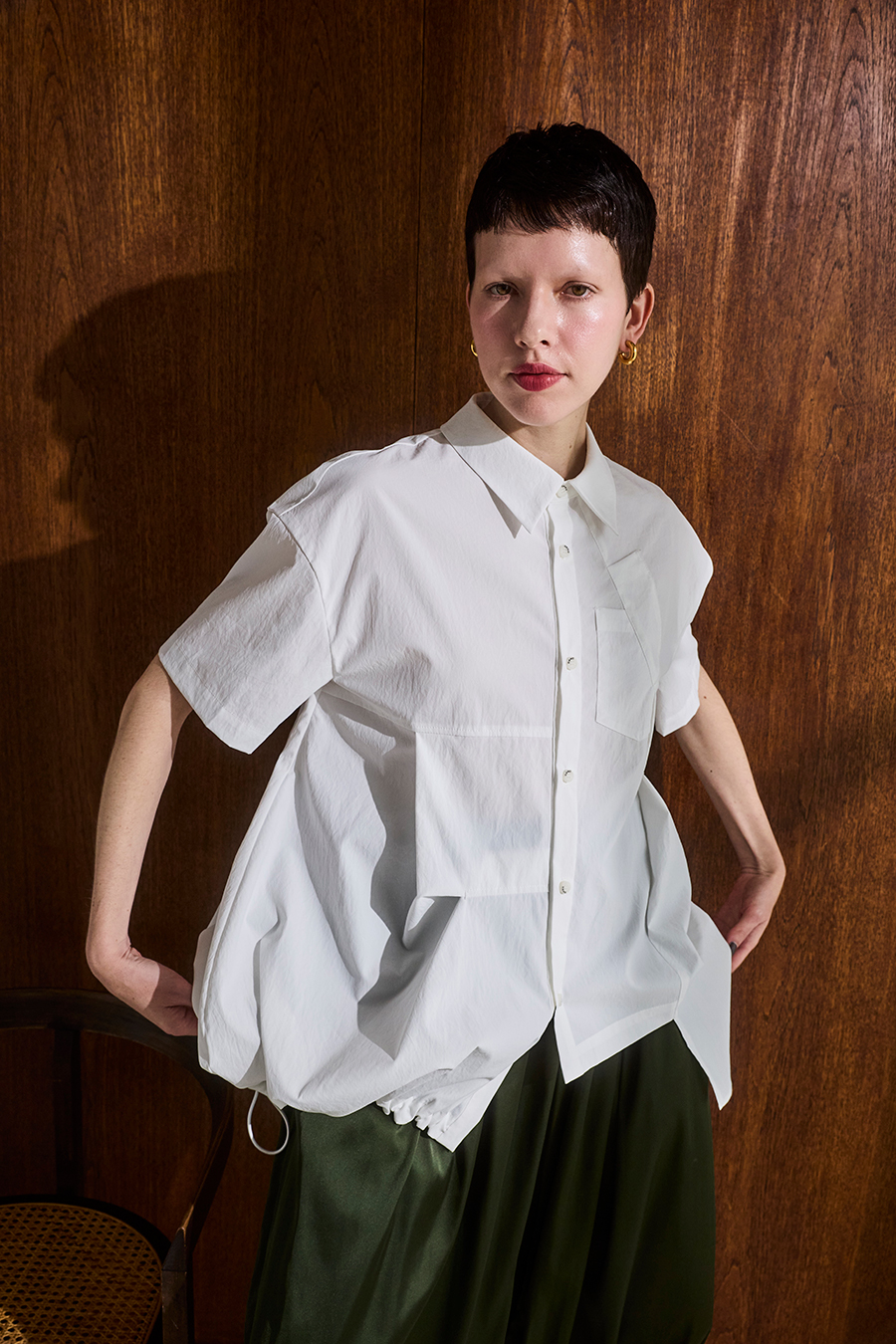 ASYMME DESIGN H/S SHIRT