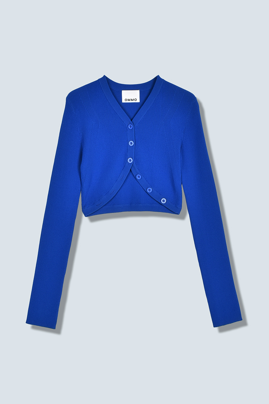 V NECK SHORT KNIT CD