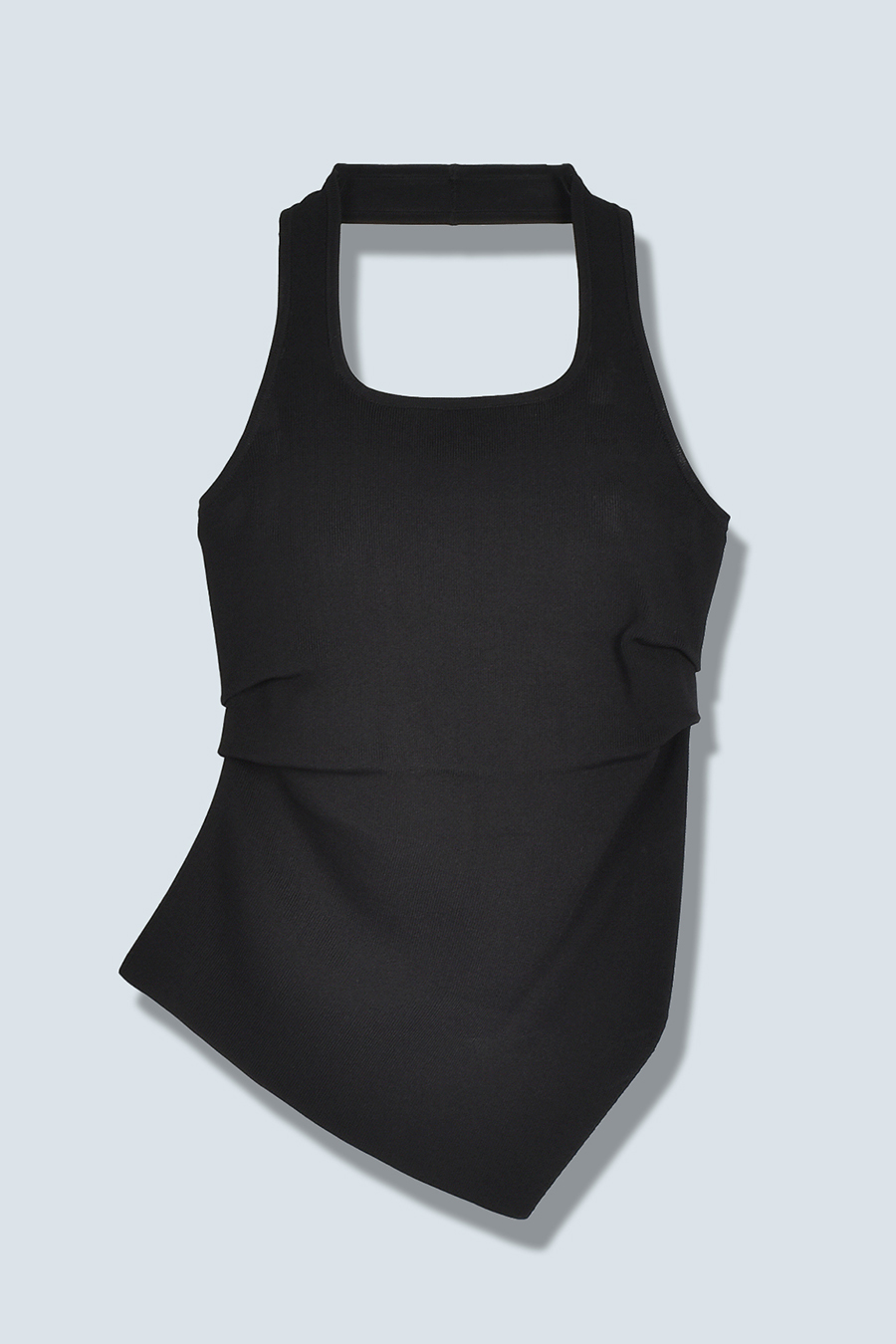 HALTER NECK TUCK KT TOP