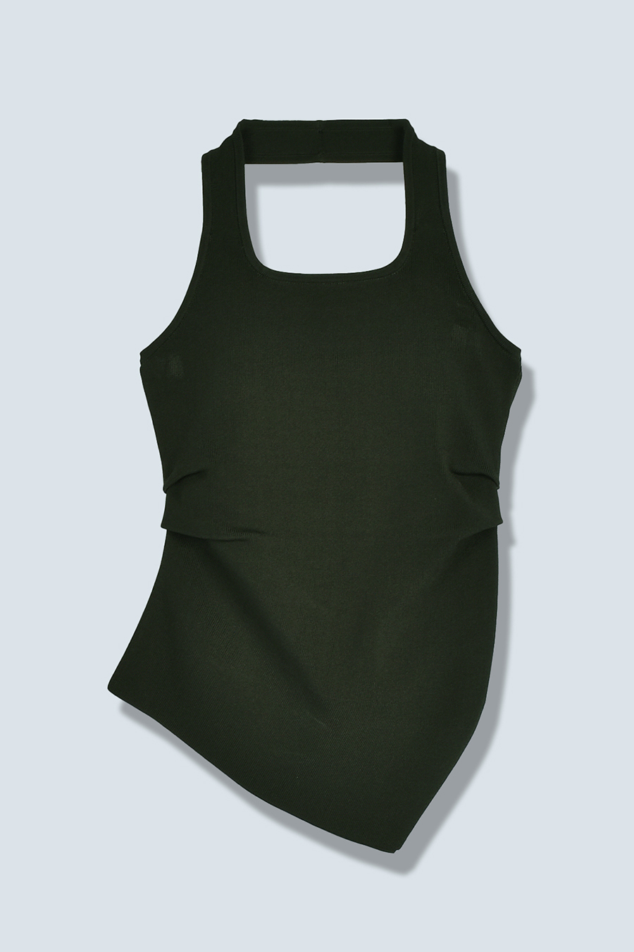 HALTER NECK TUCK KT TOP