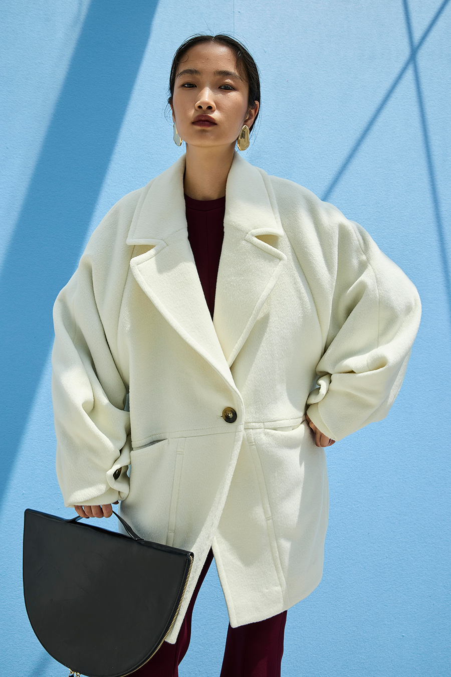 WRAP CUFF OVER COAT