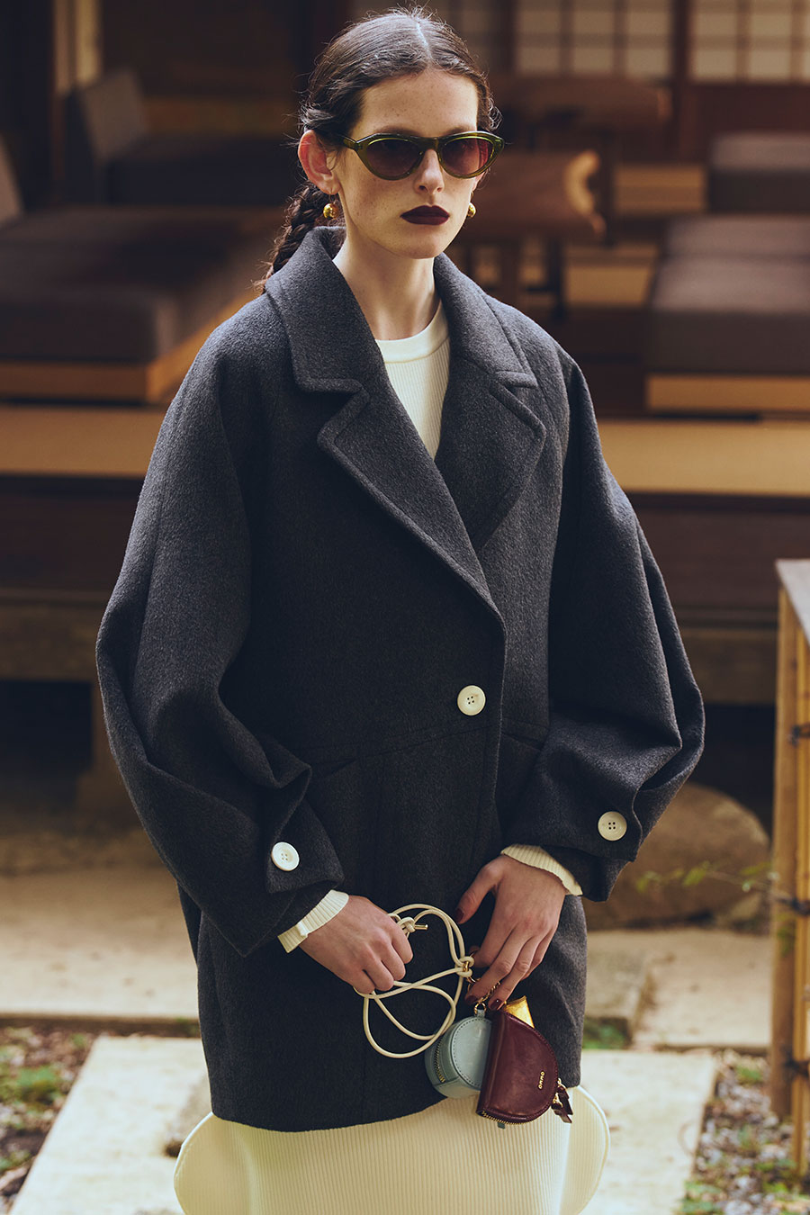 WRAP CUFF OVER COAT