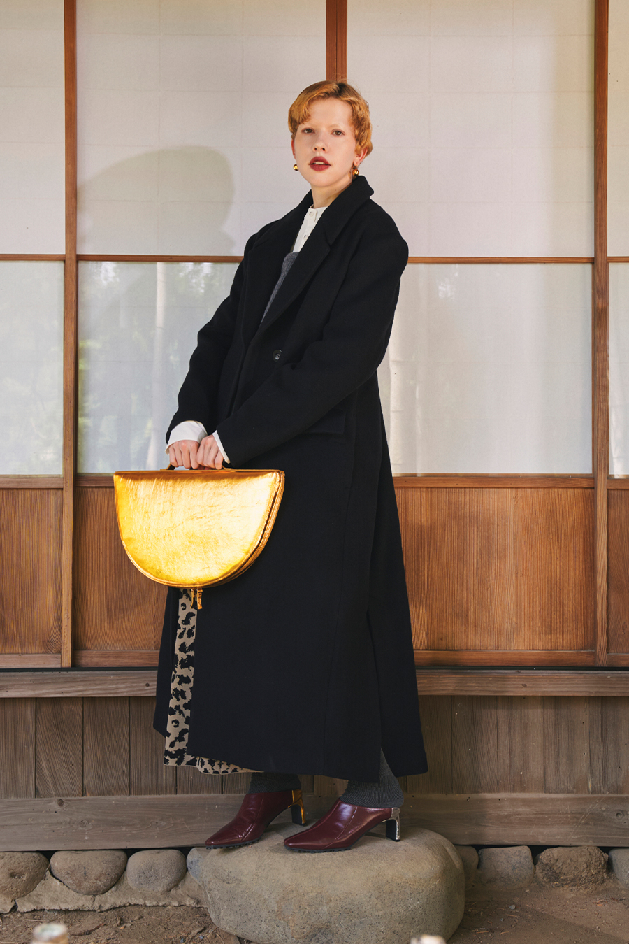 OVER TUCK LONG COAT