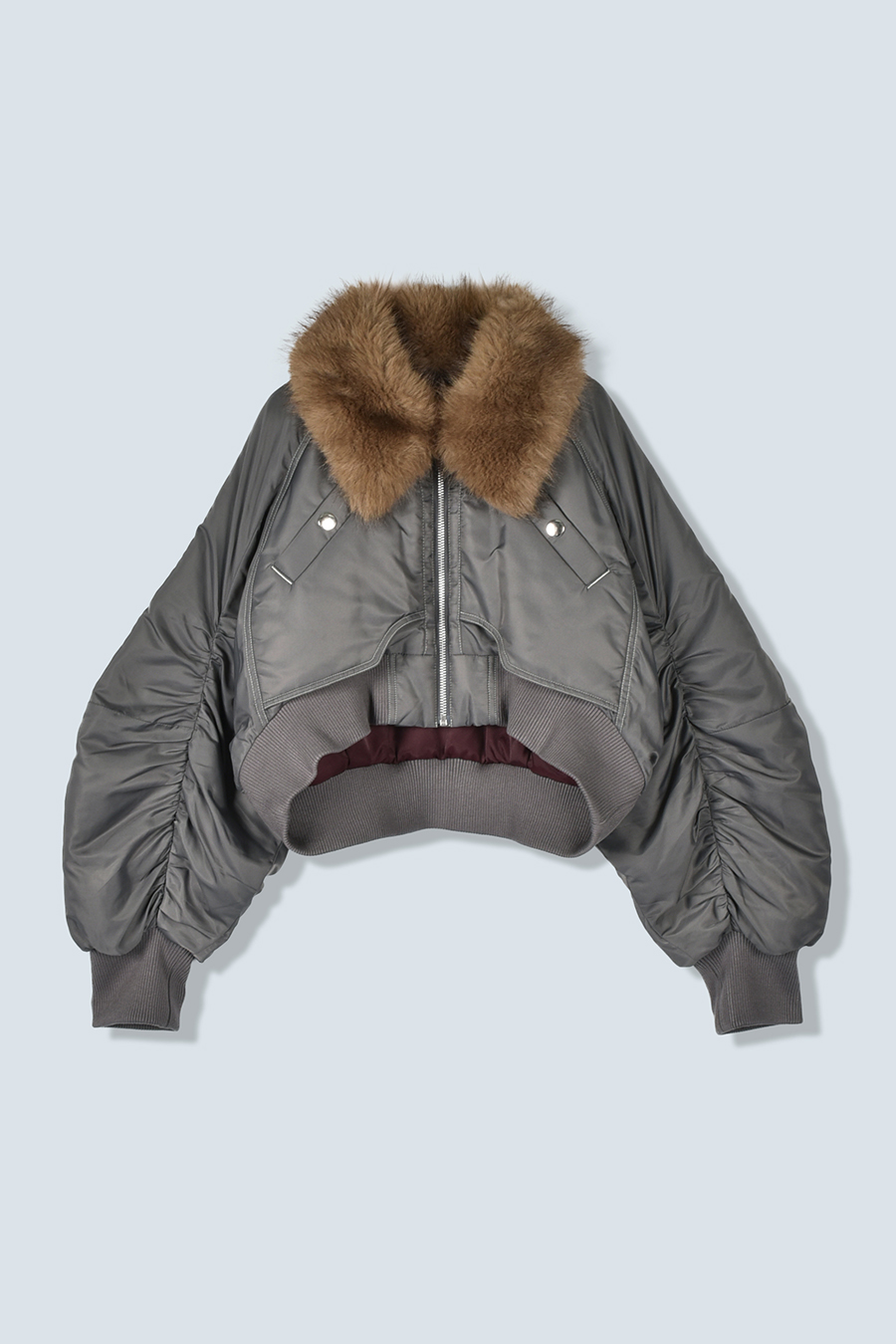 FUR COLLAR SHORT MA-1