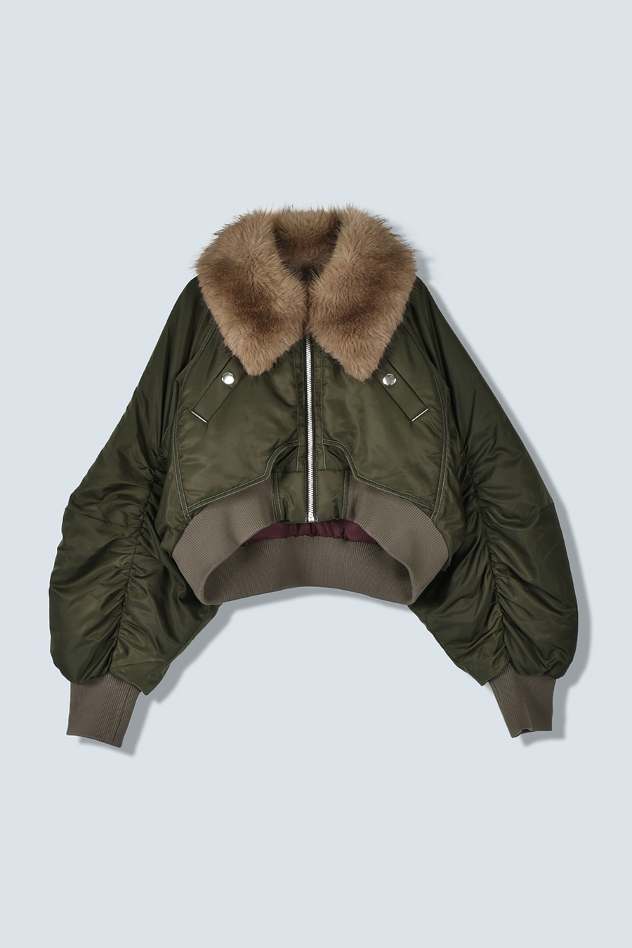 FUR COLLAR SHORT MA-1