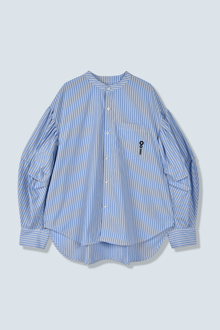 GATHER SLEEVE SHIRT