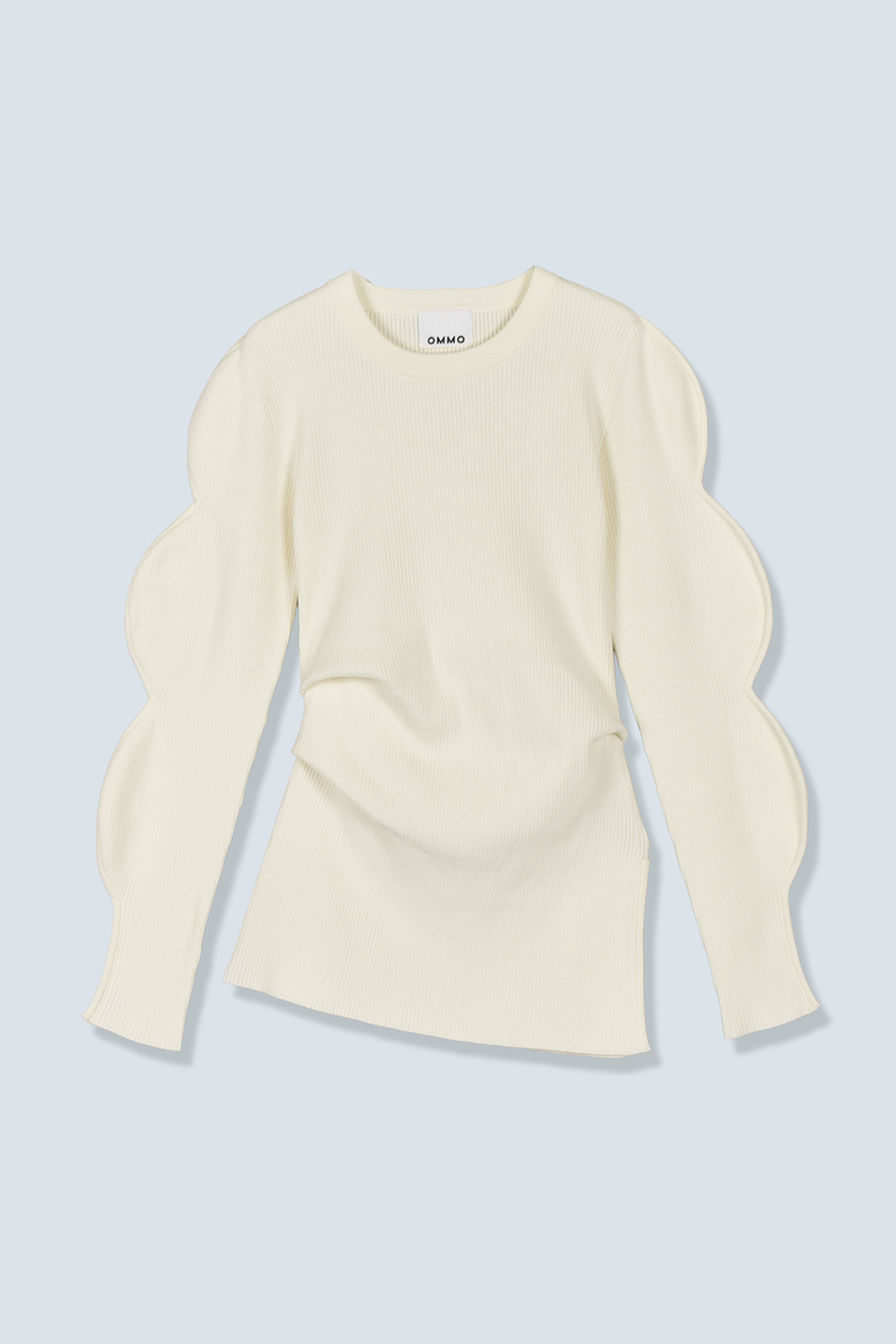 SCALLOP KNIT TOP
