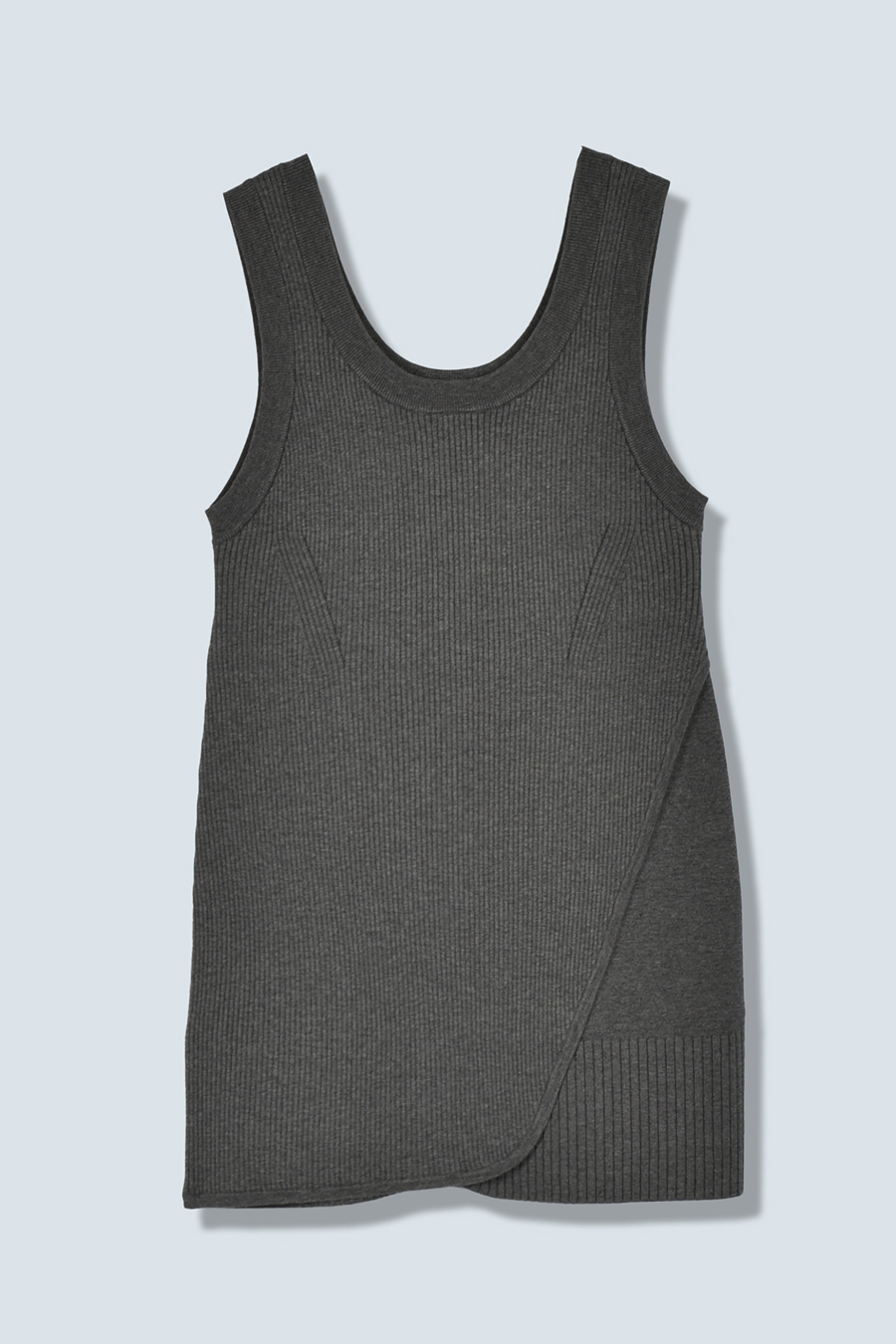 LAYER SLIT KNIT VEST