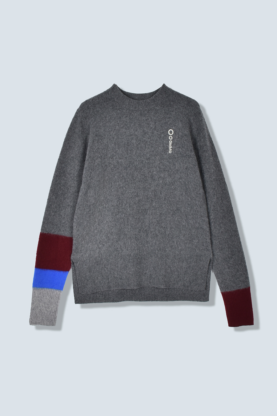 BLOCKING WOOL KNIT TOP