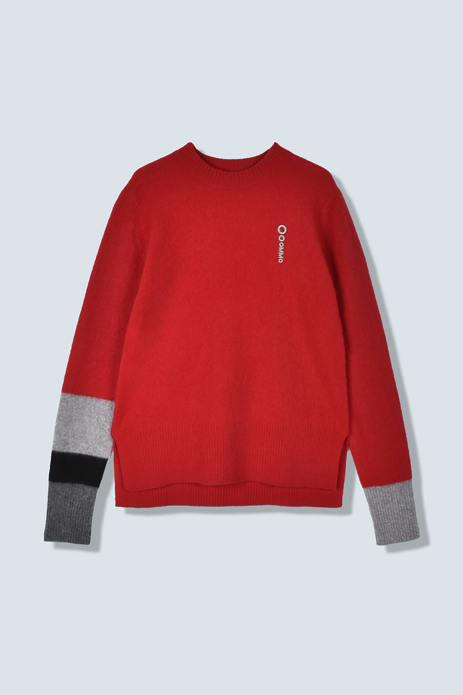BLOCKING WOOL KNIT TOP