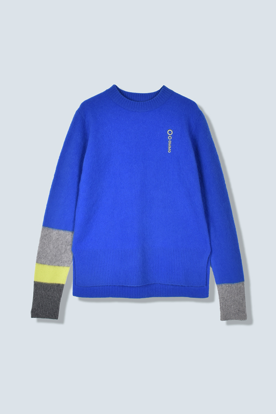 BLOCKING WOOL KNIT TOP
