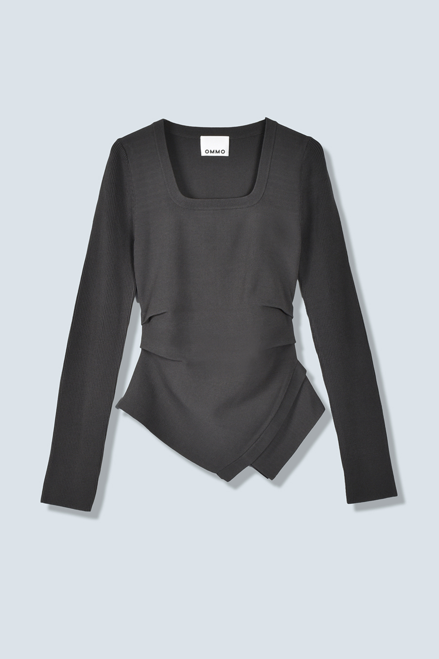 ASYMME TUCK L/S TOP