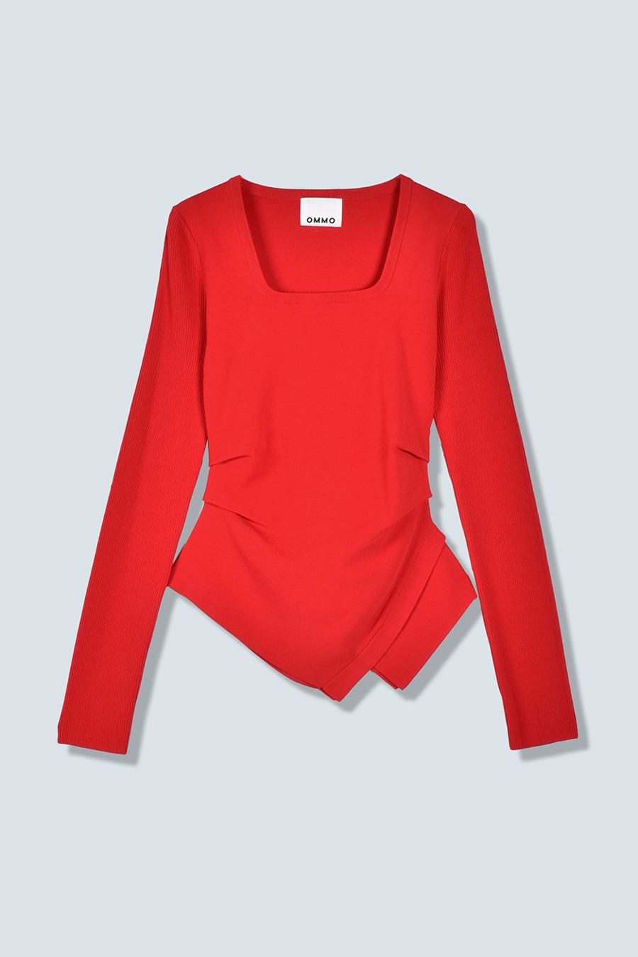 ASYMME TUCK L/S TOP