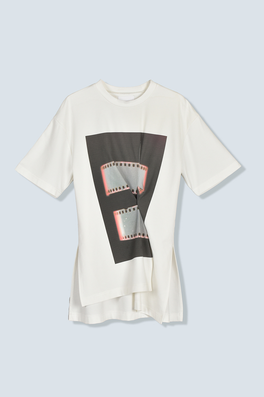 FRONT TUCK PHOTO T-SHIRT