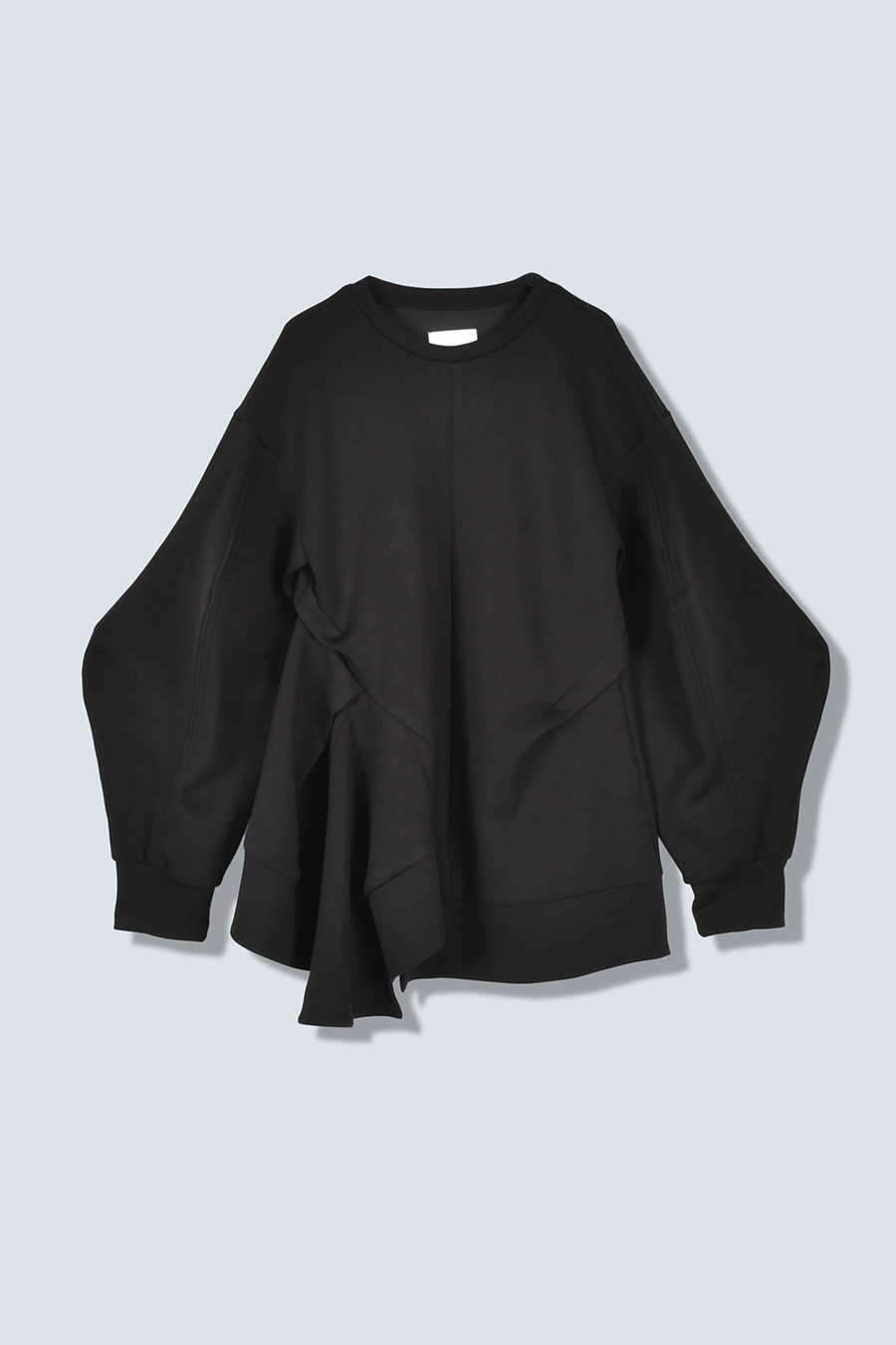 DOUBLE CURVE SLEEVE TOP