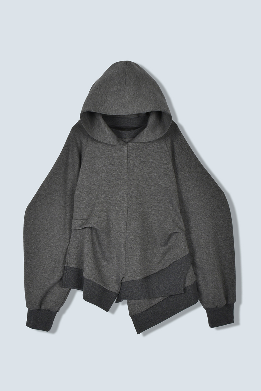 ASYMME HEM HOODIE