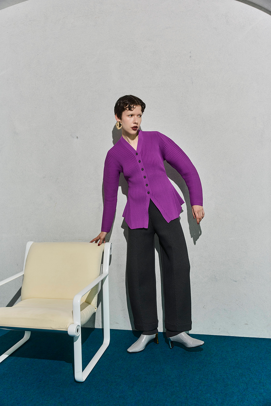 WIDE RIB KNIT PT