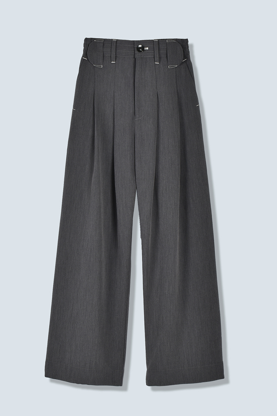 CIRCLE DETAIL TUCK WIDE PT